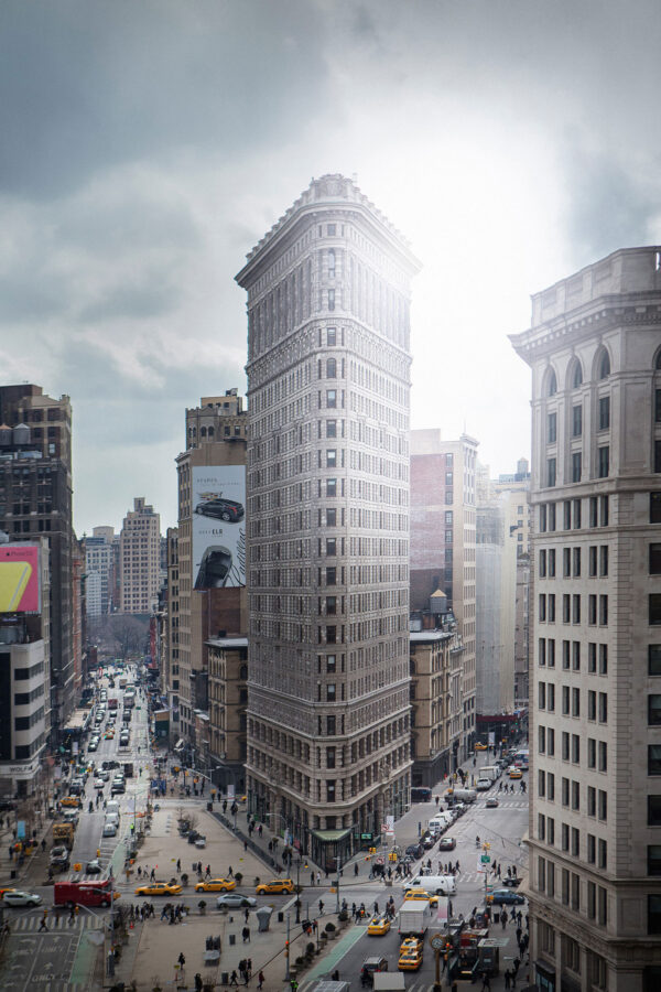 "The Flatiron Building".